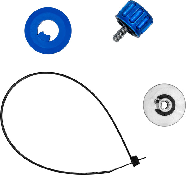 SEAT SCREW BLUE