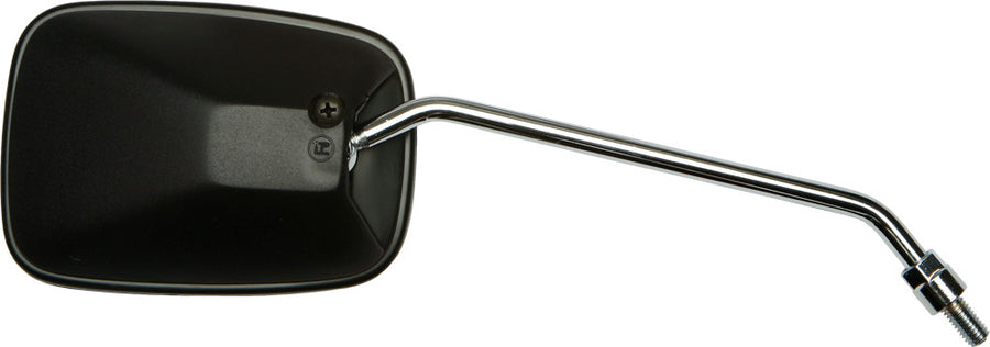 SCOOTER MIRROR 8MM CONVEX BLACK