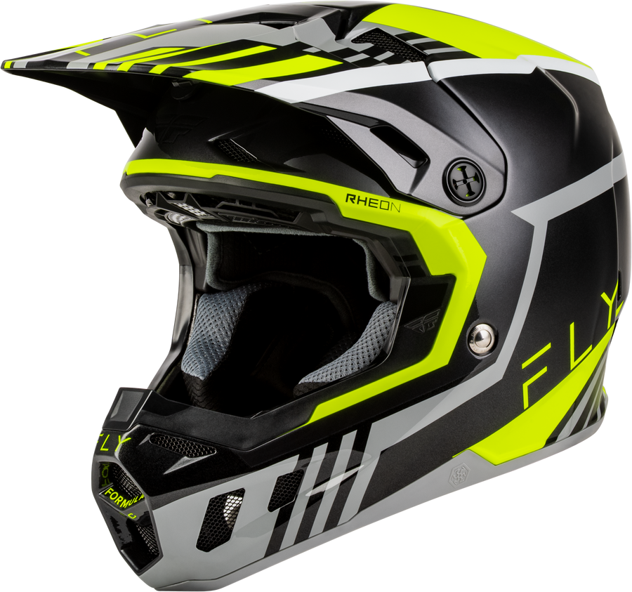 FORMULA CC STRIKE HELMET GREY/BLACK/HI-VIS
