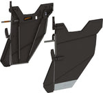 STEEL REAR HALF DOORS POL | 32010