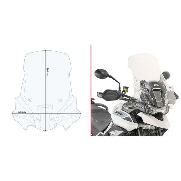 WINDSHIELD SPECIFIC CLEAR TRI | D6415ST