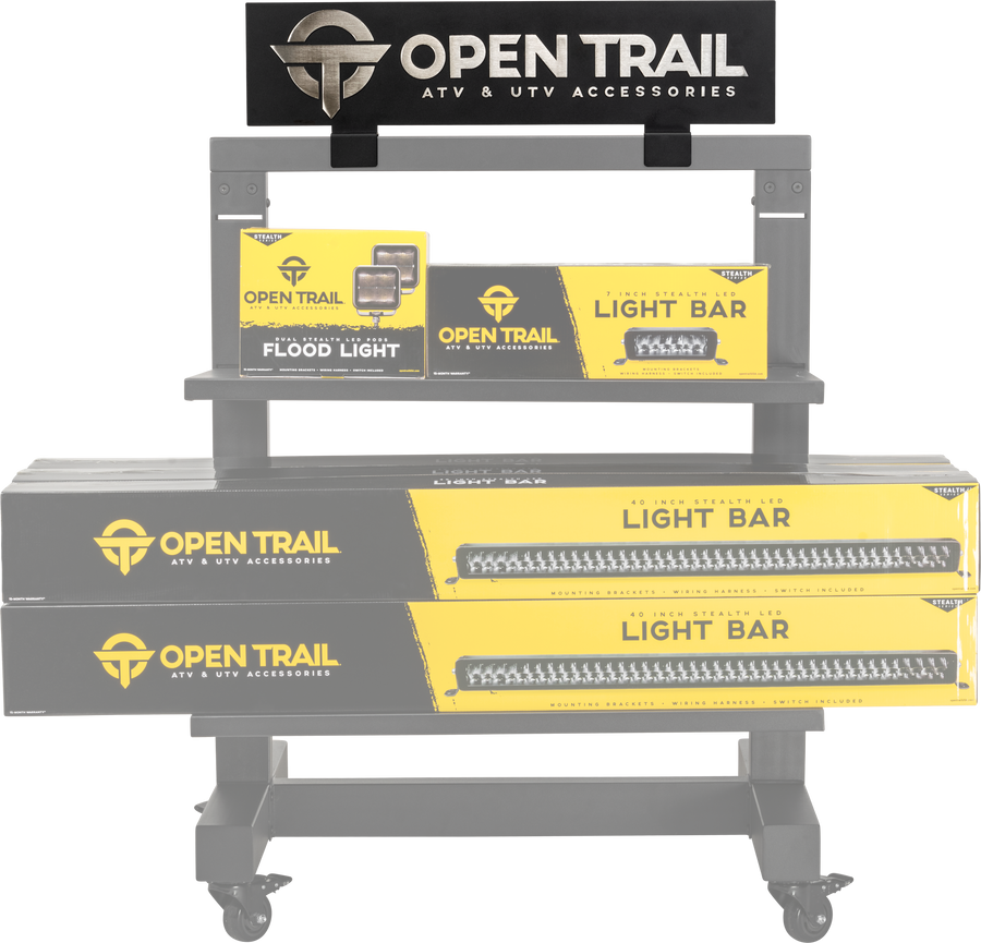 BATTERY DISPLAY OPEN TRAIL HEADER