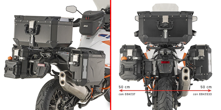 SIDE CASE HARDWARE PL ONE-FIT CAM KTM | PLOS7713CAM