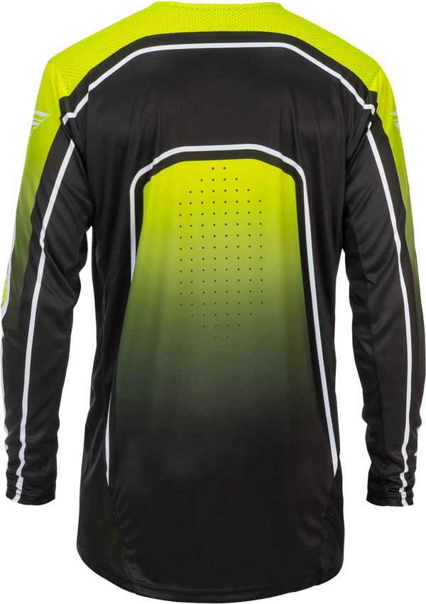 RAYCE BICYCLE JERSEY LIME/BLACK/WHITE