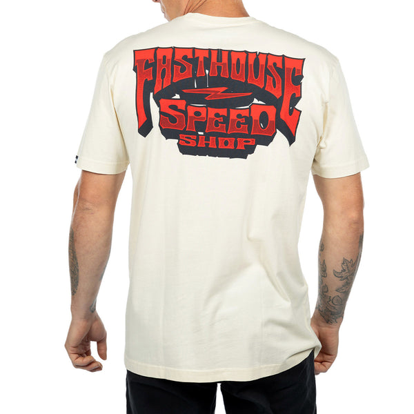 RECORD TEE NATURAL 3X