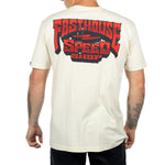 RECORD TEE NATURAL