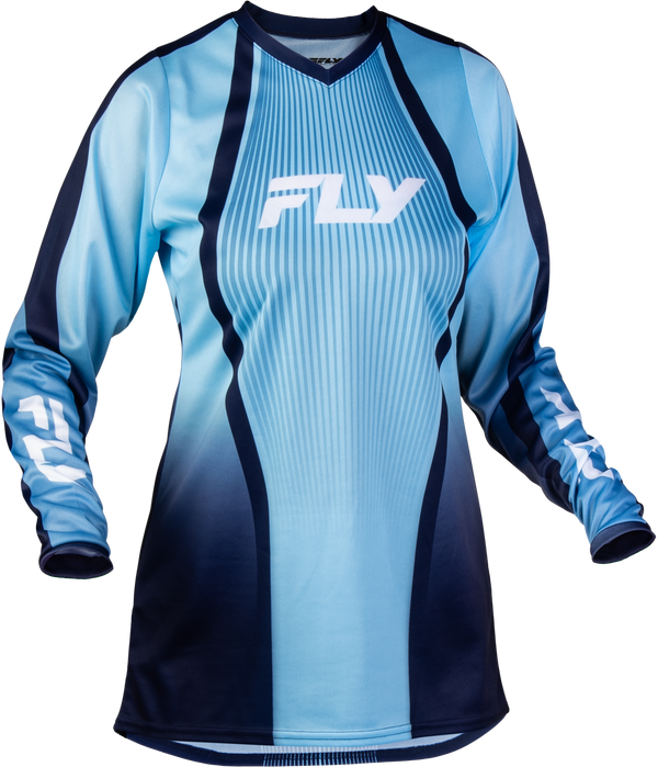 WOMEN'S F-16 LIFT JERSEY AQUA/NAVY/WHITE