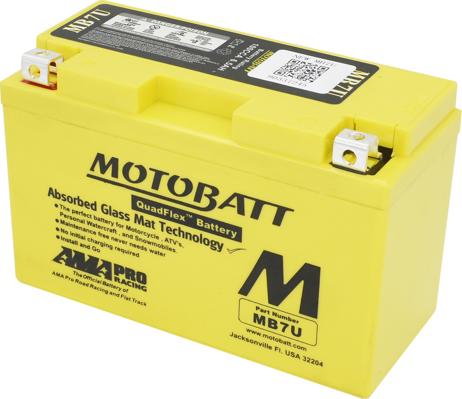 BATTERY MB7U SEALED FACTORY ACTIVATED | MB7U