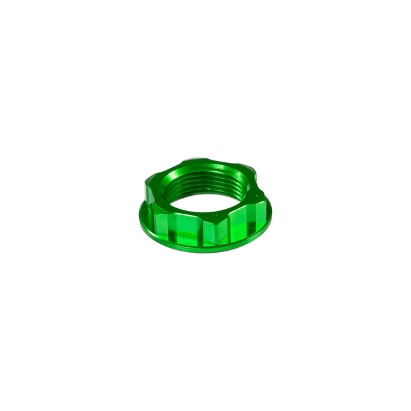STEERING STEM NUT GREEN KAW/SUZ | FXSN 20100 99GN