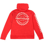 ANCHOR HOOD PULLOVER RED