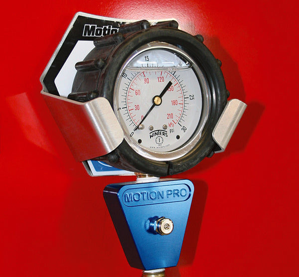PROFESSIONAL TIRE PRESSURE GAUGE HOLDER