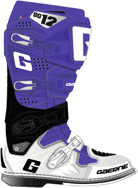 SG12 LE BOOT PURPLE/BLACK/WHITE 08 | 2174-123-42