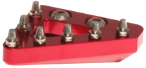 SOLID REAR BRAKE TIP RED | FXRB 90101 99RD