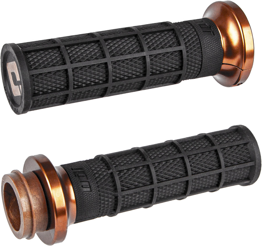 LOCK-ON HART-LUCK FULL-WAFFLE BLACK/BRONZE INDIAN TOURING | V31ITW-BZ-Z