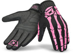 STD ISU BONE GLV BLK/PNK