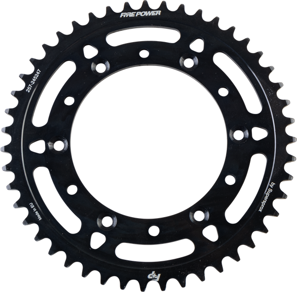 REAR SPROCKET STEEL 47T BLK