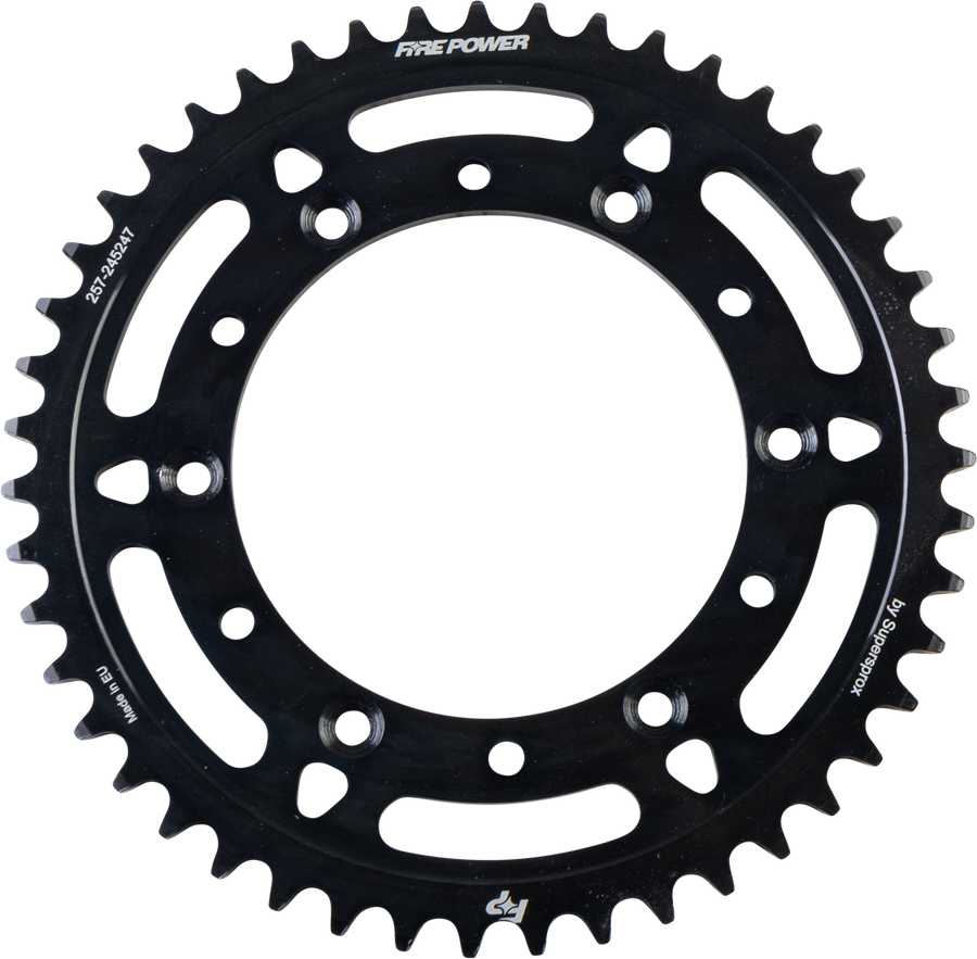 REAR SPROCKET STEEL 47T BLK