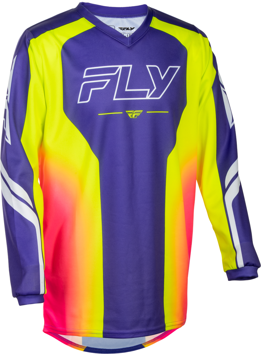 F-16 RAZE JERSEY PURPLE/PINK/YELLOW