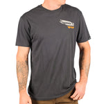 FLYER TEE GRAPHITE BLACK