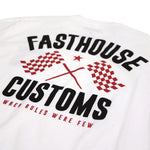 68 TRICK TEE WHITE RED