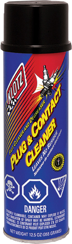 PLUG & CONTACT CLEANER AEROSOL 12.5OZ | KL-609