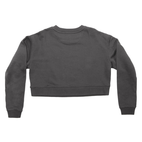 WM RENOWN CREWNK CROP BLK