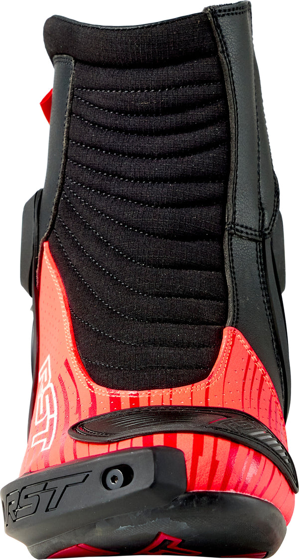 TRACTECH EVO D3O SHORT BOOT BLACK/FLO RED 13 | 103697F.RED-47