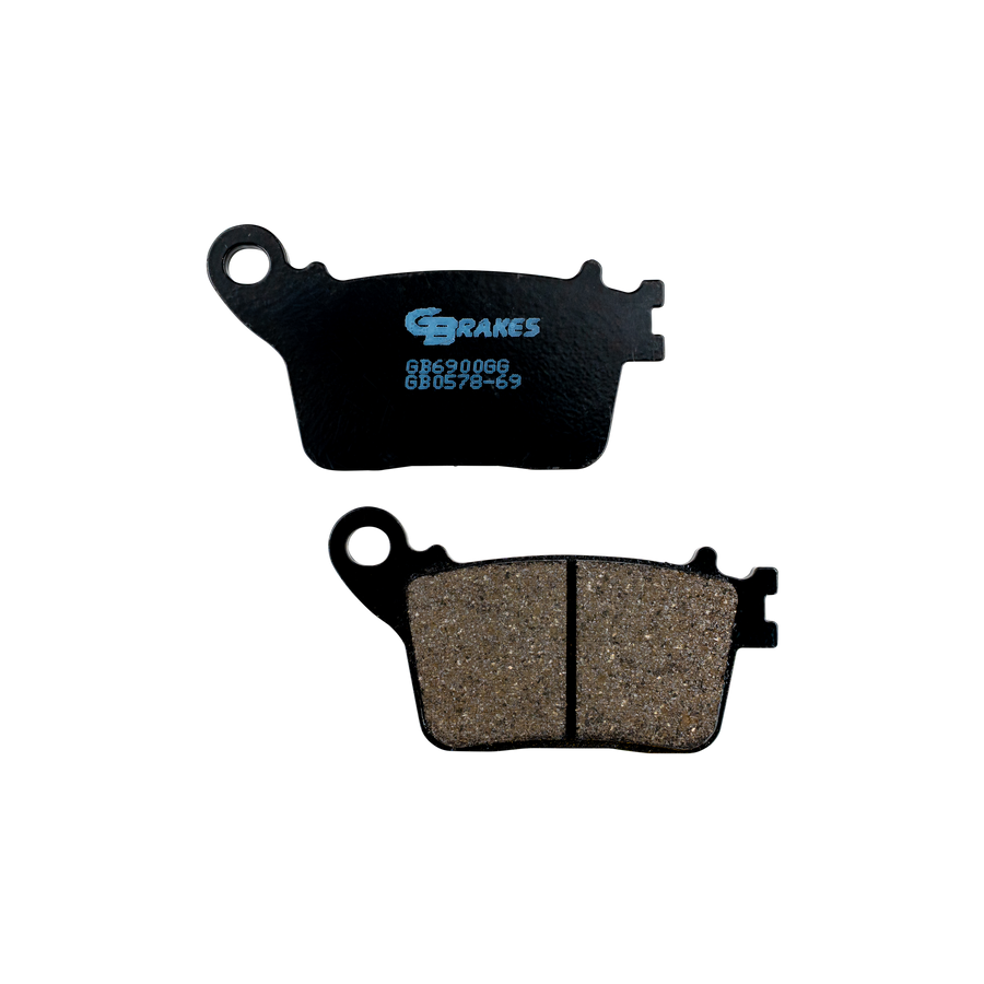 BRAKE PADS SEMI METALLIC | GB0578-69