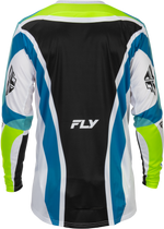 YOUTH LITE LE CURRENT JERSEY WHITE/LIME/BLUE YXL | 379-725YXL