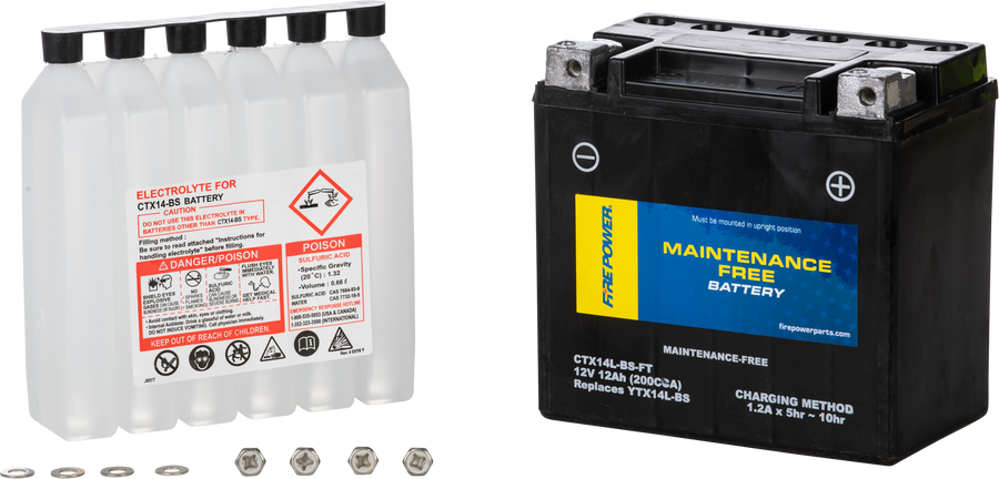BATTERY CTX14L-BS-FT MAINTENANCE FREE