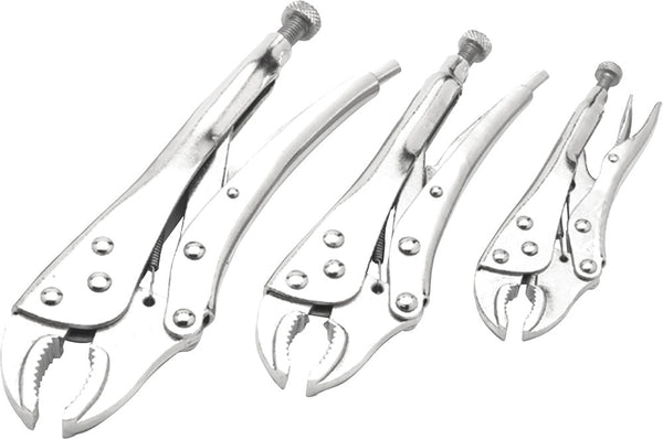 3 PC LOCKING PLIER SET | W1107DB