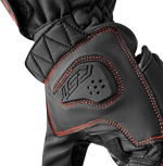 S1 GLOVE BLK/RED LEATHER
