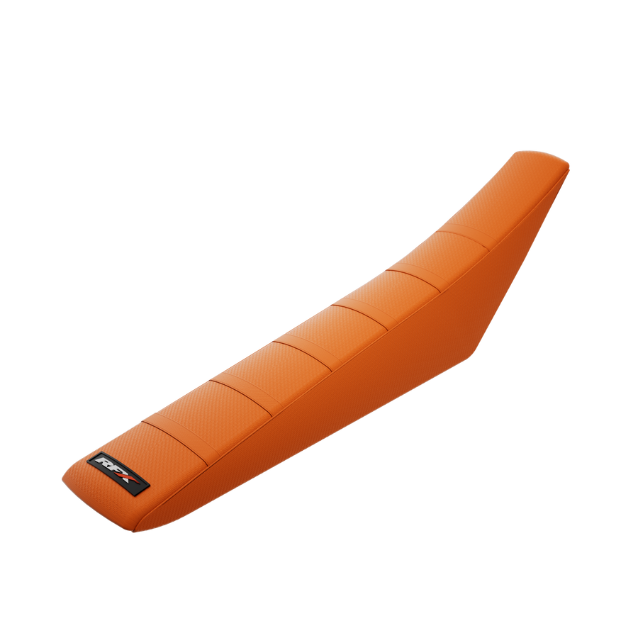 RIBBED SEAT COVER ORANGE KTM | FXSC 51700 99OR