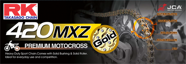 420MXZ Drive Chain Gold