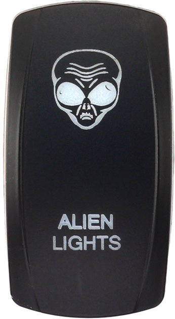 DASH SWITCH ROCKER FACE ALIEN LIGHTS | SW00-00139043