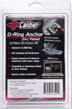 ZINC COATED TRAILER D-RING KIT