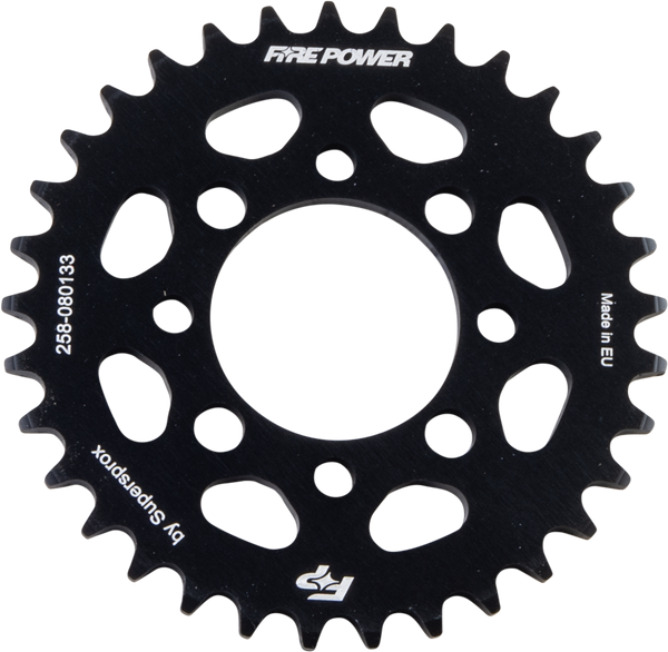 REAR SPROCKET ALUMINUM 33T BLK | FPA-801-33-BLK