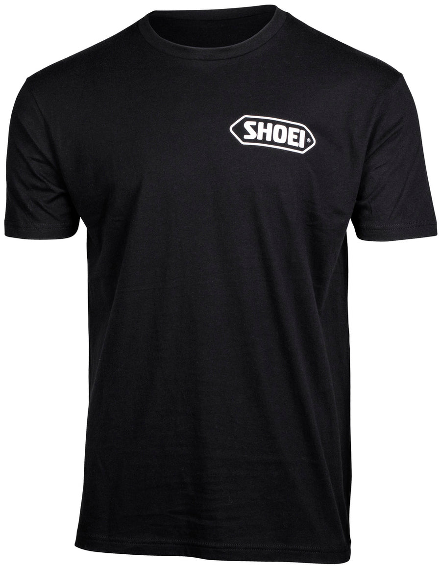 SHOEI TEE 2 SIDE BLK/WHT