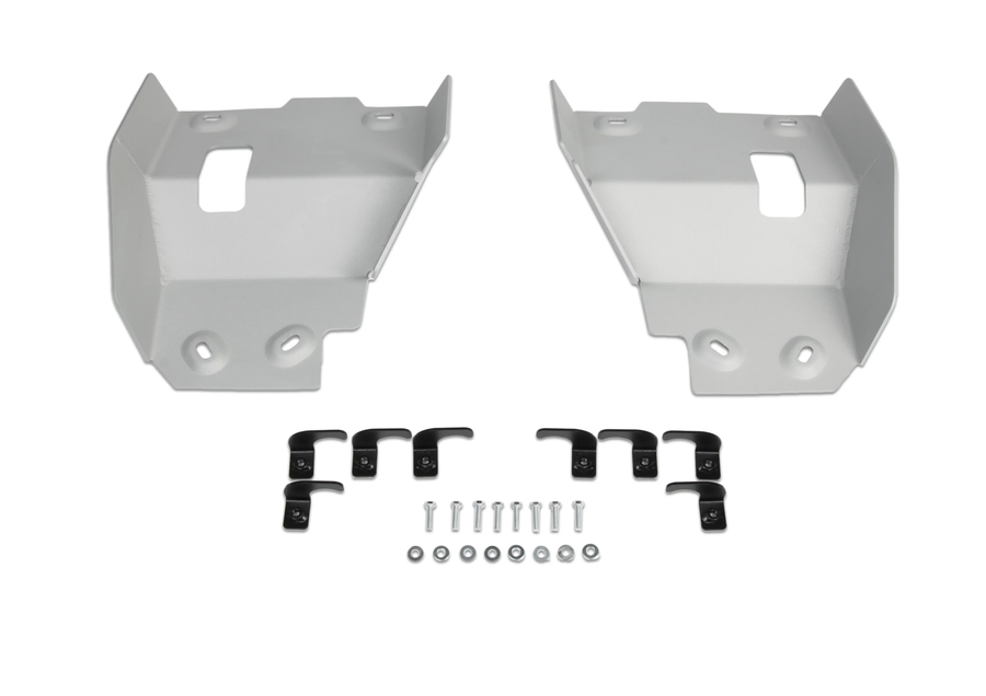 ALLOY CURVED REAR A ARM GUARDS POL
