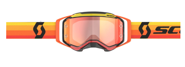 PROSPECT GOGGLE CALI ORG/YEL W/ORANGE CHROME WORKS