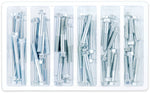 M6 8MM HEX FLANGE BOLT ASSORTMENT 60 PIECE KIT