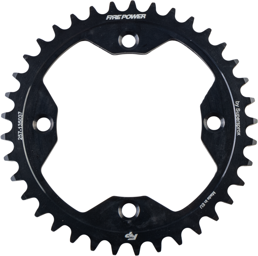 REAR SPROCKET STEEL 37T BLK