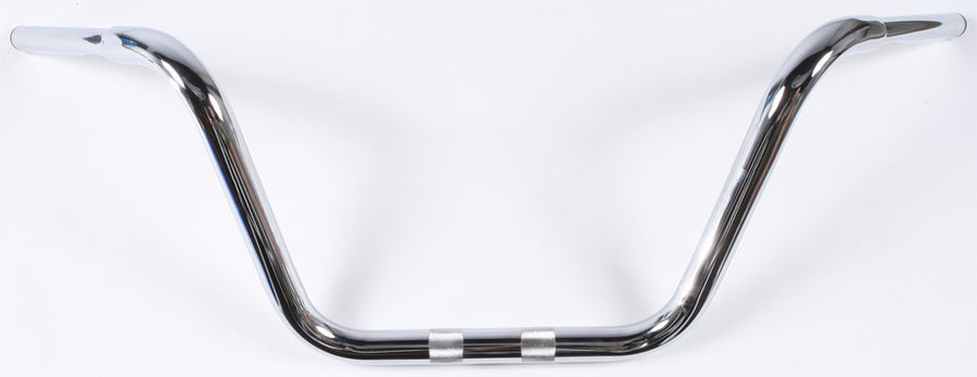 1.25" APE HANGER CHROME 12" 1.25" THRU CLAMP -CABLE