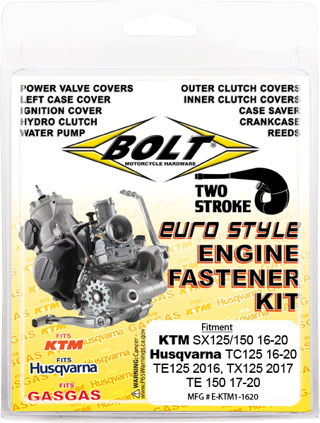 ENGINE FASTENER KIT HUS/KTM | E-KTM1-1620