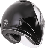 OF-17 OPEN-FACE HELMET BLACK 3X