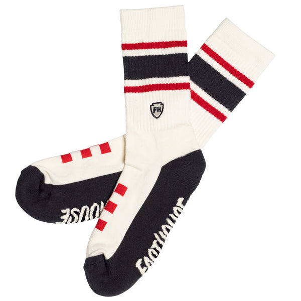 VENICE SOCK WHT/SND/BLK