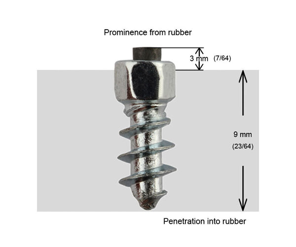 11MM STANDARD SCREW STUDS QTY 150 | ST-11150