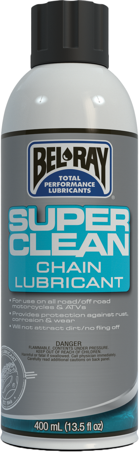 SUPER CLEAN CHAIN LUBE 400ML (12/CASE  SOLD EA) | 99470-A400W