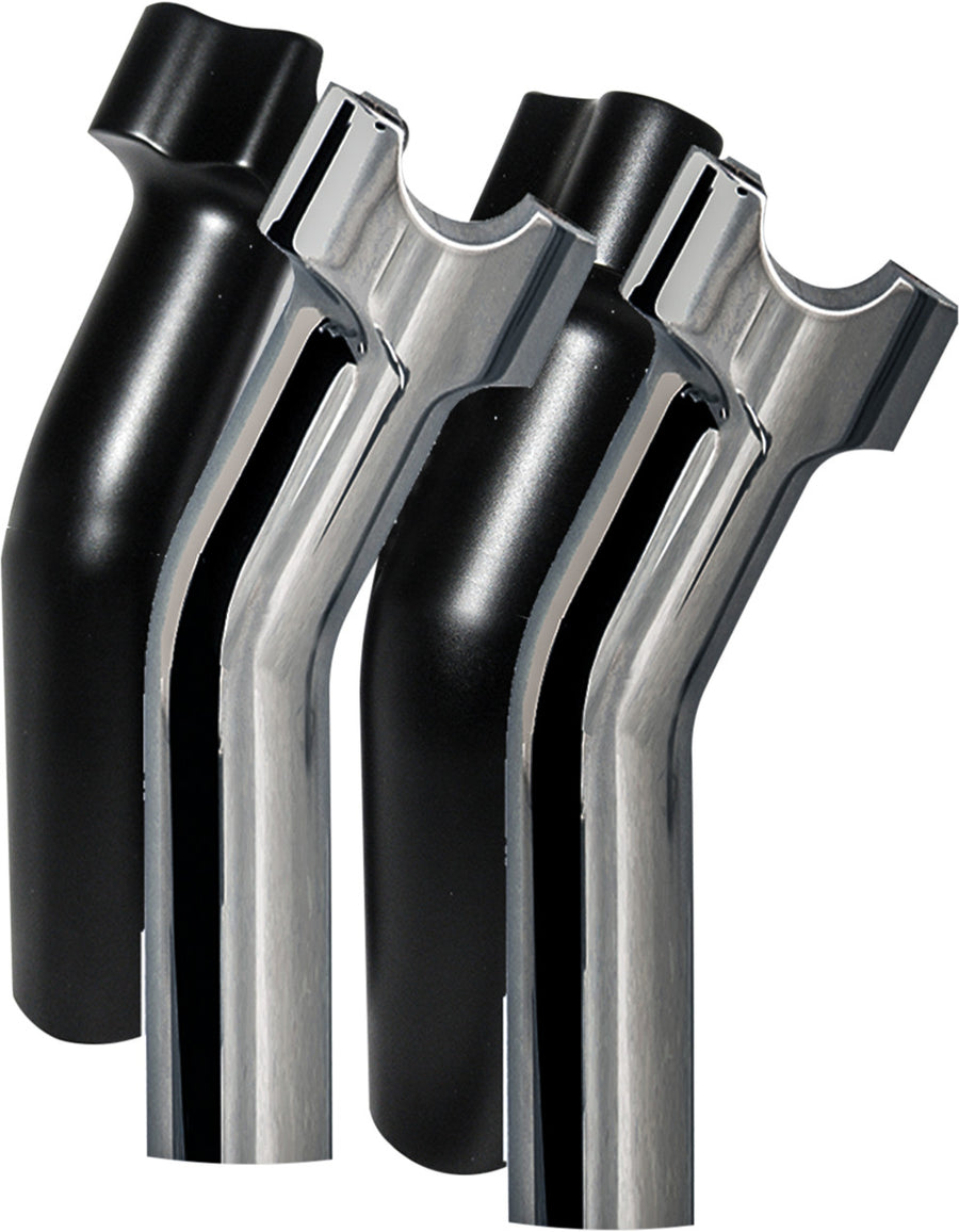 CHUBBY 5.5" PULLBACK RISERS CHROME