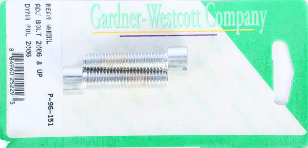 REAR WHEEL ADJUSTMENT BOLTS 07-17 DYNA MODELS REAR